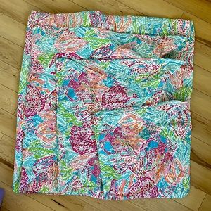 LILLY PULITZER GARNET HILL QUEEN DUVET & SHAM